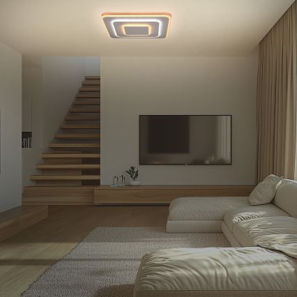 Brilagi - LED dimmelhető mennyezeti lámpa MODERN LED/72W/230V 2700-6500K 46,6x46,6 cm + távirányító