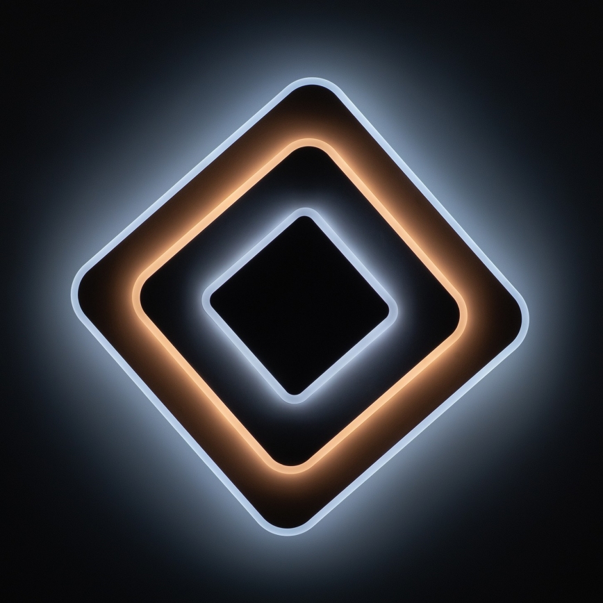 Brilagi - LED dimmelhető mennyezeti lámpa MODERN LED/72W/230V 2700-6500K 46,6x46,6 cm + távirányító