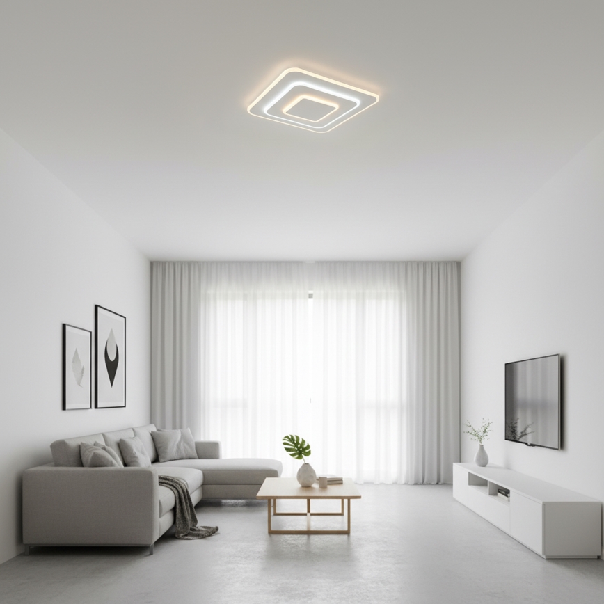 Brilagi - Fényerőszabályozható LED mennyezeti lámpatest MODERN LED/72W/230V 3000-6000K 46,6x46,6 cm + távirányító