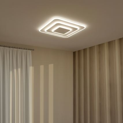 Brilagi - Fényerőszabályozható LED mennyezeti lámpatest MODERN LED/72W/230V 3000-6000K 46,6x46,6 cm + távirányító