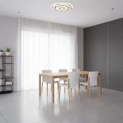 Brilagi - LED Dimmelhető mennyezeti lámpa MODERN LED/85W/230V 2700-6500K átm. 53 cm + távirányítás
