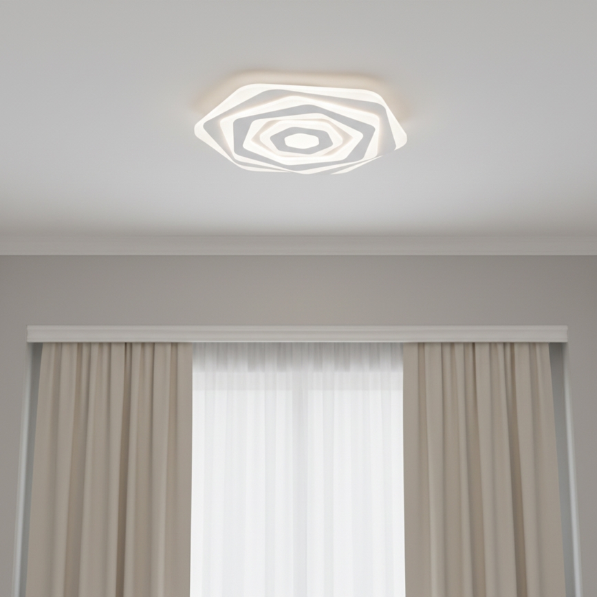 Brilagi - LED Dimmelhető mennyezeti lámpa MODERN LED/85W/230V 2700-6500K átm. 53 cm + távirányítás