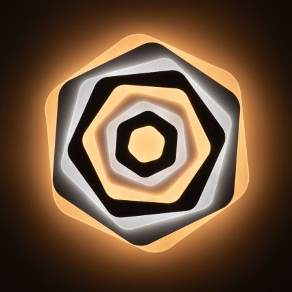 Brilagi - LED Dimmelhető mennyezeti lámpa MODERN LED/85W/230V 2700-6500K átm. 53 cm + távirányítás