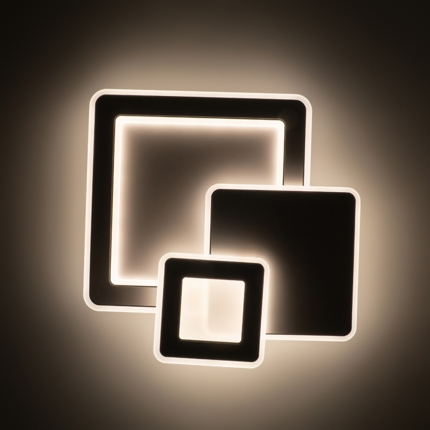 Brilagi - LED Dimmelhető mennyezeti lámpa MODERN LED/93W/230V 2700-6500K 48,5x48,5 cm + távirányítás