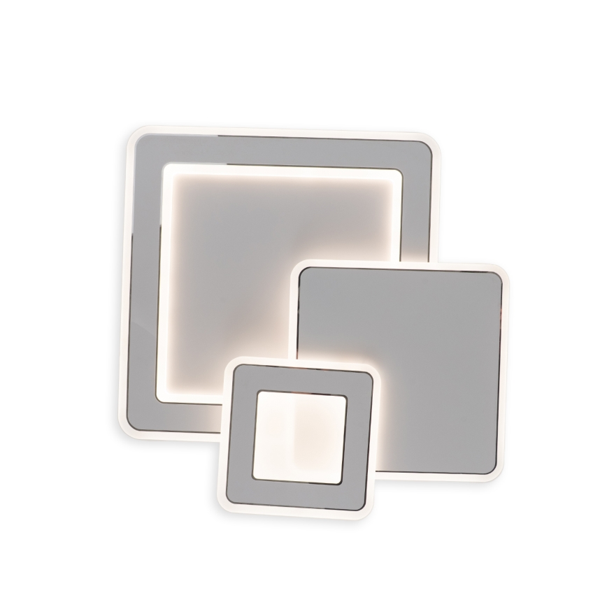 Brilagi - LED Dimmelhető mennyezeti lámpa MODERN LED/93W/230V 2700-6500K 48,5x48,5 cm + távirányítás