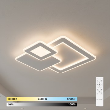 BRILAGI - LED Dimmelhető mennyezeti lámpa MODERN LED/93W/230V 3000-6000K 48,5x48,5 cm + távirányító