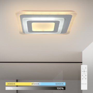 Brilagi - LED Dimmelhető mennyezeti lámpa MODERN MINI LED/65W/230V 3000-6000K 37x37 cm + távirányító