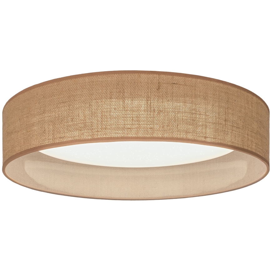 Brilagi - dimmelhető LED mennyezeti lámpa VELVET SMARTIX STARS LED/24W/230V 3000-6000K átm. 45 cm, bézs, Wi-Fi Tuya Beacon + távirányító