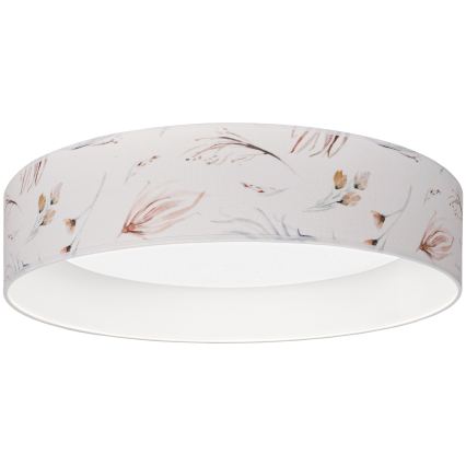 Brilagi - LED fényerőszabályozható mennyezeti lámpatest VELVET SMARTIX STARS LED/36W/230V 3000–6000K átm. 55 cm fehér/virágminta Wi‑Fi Tuya Beacon + távirányító