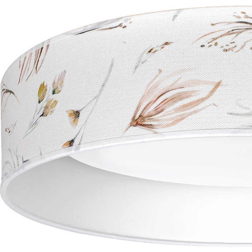 Brilagi - LED fényerőszabályozható mennyezeti lámpatest VELVET SMARTIX STARS LED/36W/230V 3000–6000K átm. 55 cm fehér/virágminta Wi‑Fi Tuya Beacon + távirányító