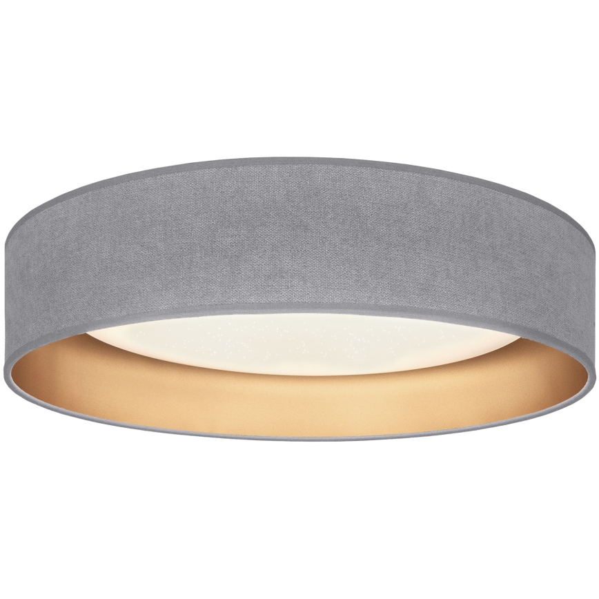 Brilagi - LED-dimmelhető mennyezeti lámpa VELVET SMARTIX STARS LED/24W/230V 3000-6000K Ø 45 cm szürke/arany Wi‑Fi Tuya Beacon + távirányító