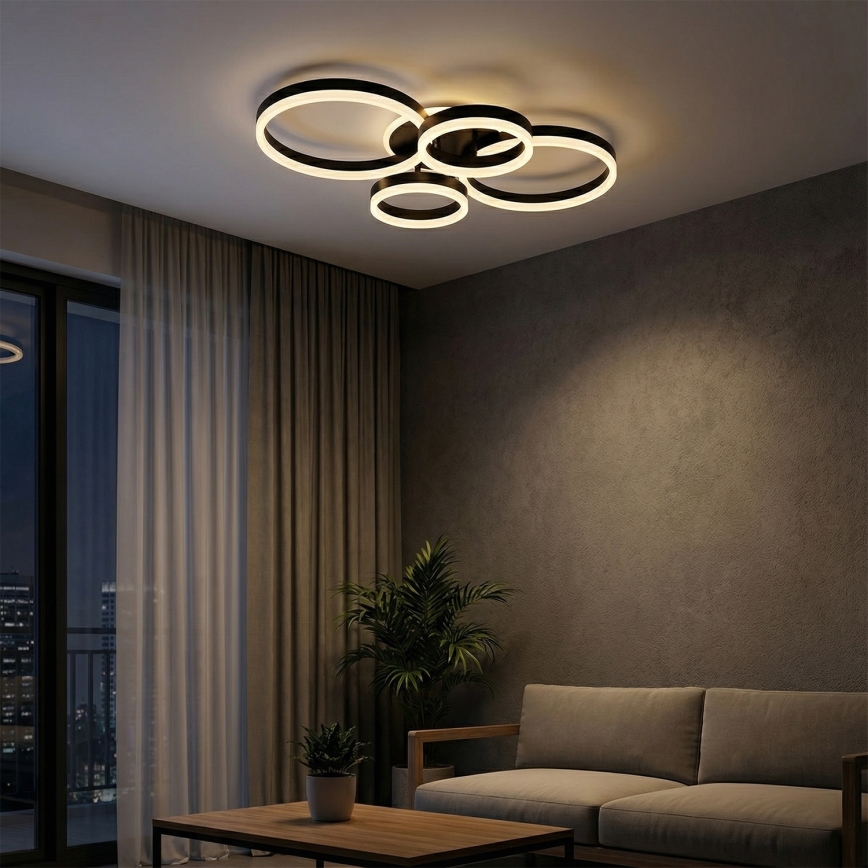 Brilagi - LED dimmelhető mennyezeti lámpa ORBITS LED/52W/230V 3000-6000K + távirányító