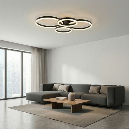 Brilagi - LED dimmelhető mennyezeti lámpa ORBITS LED/52W/230V 3000-6000K + távirányító