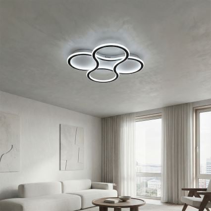 Brilagi - Fényerőszabályozható LED mennyezeti lámpatest ORELLI LED/53W/230V átmérő 51 cm 3000-6000K + távirányítóval