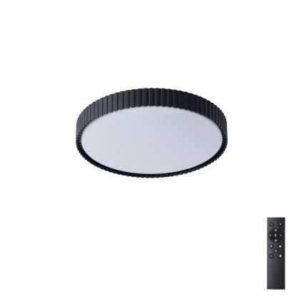 Brilagi - LED Dimmelhető mennyezeti lámpatest ORINO LED/54W/230V 3000-6000K fekete átm. 43 cm + távirányító