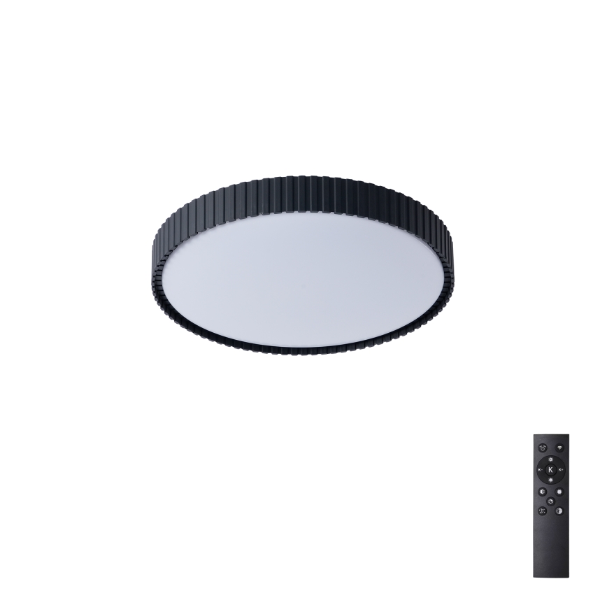 Brilagi - LED Dimmelhető mennyezeti lámpatest ORINO LED/54W/230V 3000-6000K fekete átm. 43 cm + távirányító