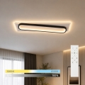 BRILAGI - LED dimmelhető mennyezeti lámpa OUTLINE LED/52W/230V 3000-6000K 15x60 cm fehér/fekete + távirányító