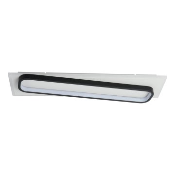 Brilagi - LED dimmelhető mennyezeti lámpa OUTLINE LED/52W/230V 3000-6000K 15x60 cm fehér/fekete + távirányító