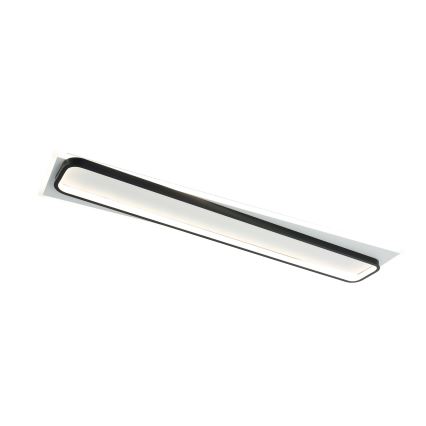 Brilagi - LED Dimmelhető mennyezeti lámpatest OUTLINE LED/90W/230V 3000-6000K 18x100 cm fehér/fekete + távirányító