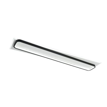 Brilagi - LED Dimmelhető mennyezeti lámpatest OUTLINE LED/90W/230V 3000-6000K 18x100 cm fehér/fekete + távirányító