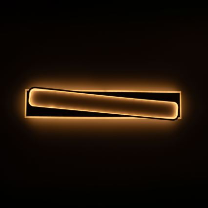 Brilagi - LED Dimmelhető mennyezeti lámpatest OUTLINE LED/90W/230V 3000-6000K 18x100 cm fehér/fekete + távirányító