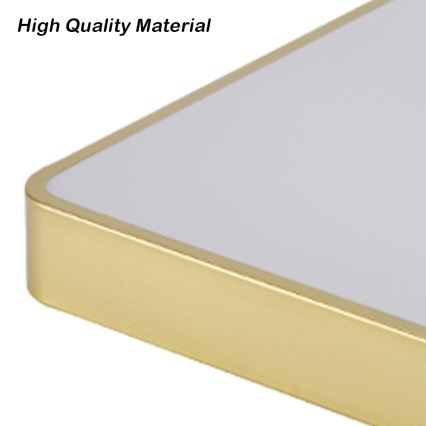 Brilagi - LED dimmelhető mennyezeti lámpatest POOL LED/36W/230V 3000-6000K 40x40 cm arany + távirányító