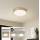 Brilagi - LED dimmelhető mennyezeti lámpa POOL LED/36W/230V 3000-6000K Ø 30 cm aranyszínű + távirányító