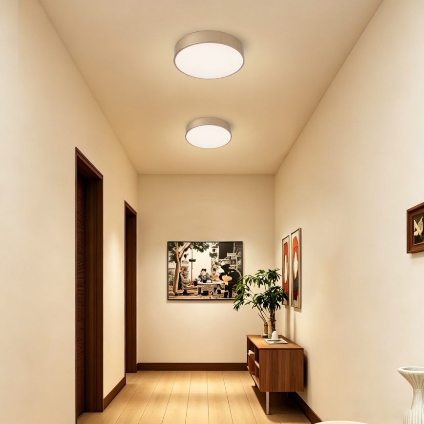 Brilagi - LED dimmelhető mennyezeti lámpa POOL LED/36W/230V 3000-6000K Ø 30 cm aranyszínű + távirányító