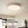 Brilagi - LED dimmelhető mennyezeti lámpa POOL LED/48W/230V 3000-6000K átm. 40 cm rózsaszín + távirányító