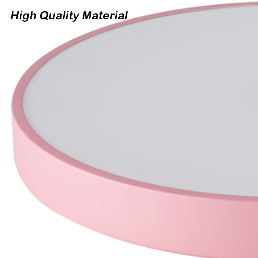 Brilagi - dimmelhető LED mennyezeti lámpa POOL LED/60W/230V 3000-6000K átm. 60 cm rózsaszín + távirányító