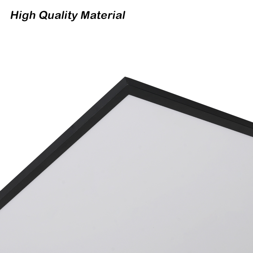 Brilagi - LED dimmelhető mennyezeti lámpatest SLIMFRAME LED/80W/230V 120x60 cm 3000-6000K fekete + távirányító