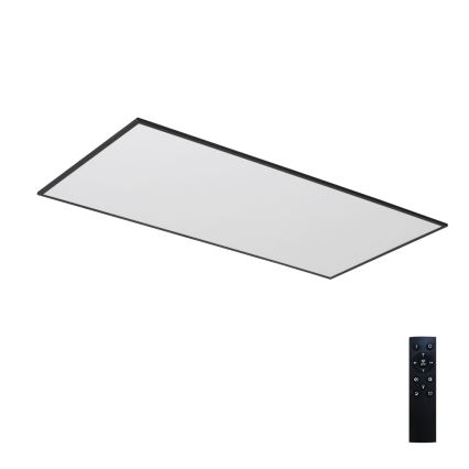 Brilagi - LED dimmelhető mennyezeti lámpatest SLIMFRAME LED/80W/230V 120x60 cm 3000-6000K fekete + távirányító