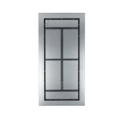 Brilagi - LED dimmelhető mennyezeti lámpatest SLIMFRAME LED/80W/230V 120x60 cm 3000-6000K fekete + távirányító