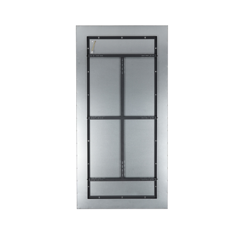 Brilagi - LED dimmelhető mennyezeti lámpatest SLIMFRAME LED/80W/230V 120x60 cm 3000-6000K fekete + távirányító