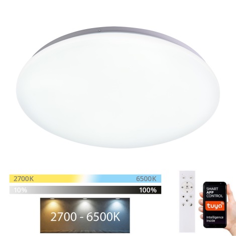 Brilagi - LED Dimmelhető mennyezeti lámpa SMART LED/24W/230V 2700-6500K Wi-Fi Tuya + távirányító