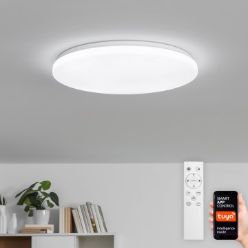 Brilagi - LED dimmelhető mennyezeti lámpa SMART LED/24W/230V átm. 38 cm 3000-6000K Wi-Fi Tuya Beacon + távirányító