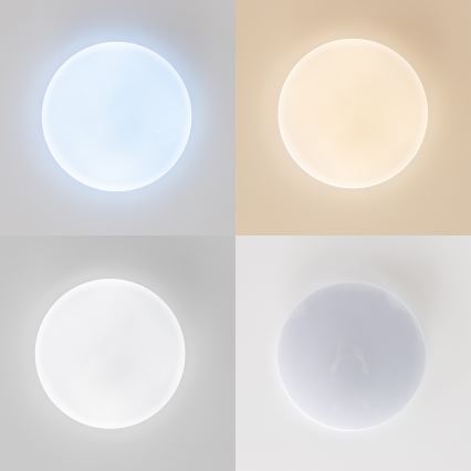 Brilagi - LED fényerőszabályozható mennyezeti lámpa SMART STARS LED/36W/230V Ø 48 cm 3000-6000K Wi-Fi Tuya Beacon + távirányító