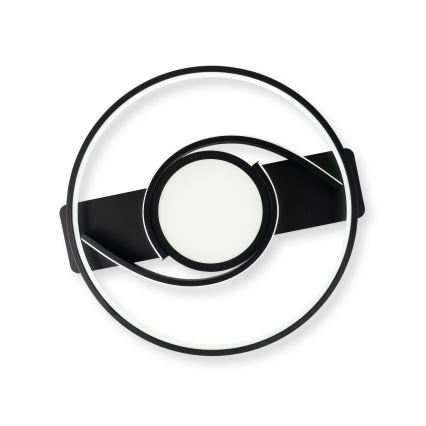 BRILAGI - LED dimmelhető mennyezeti lámpa TWIRL LED/38W/230V 3000-6000K fekete + távirányító