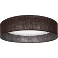 Brilagi - LED dimmelhető mennyezeti lámpa VELVET SMARTIX LED/36W/230V 3000-6000K átm. 55 cm barna Wi-Fi Tuya Beacon + távirányító