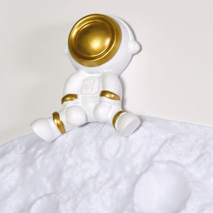 Brilagi - LED Fényerőszabályozható gyermek mennyezeti lámpa ASTRO LED/20W/230V átm. 50 cm 3000-6000K űrhajós + távirányító