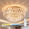 BRILAGI - LED dimmelhető mennyezeti lámpatest AURELIA LED/45W/230V 3000–6000K Ø50 cm arany + távirányító