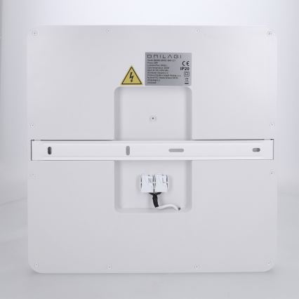 Brilagi - LED fényerőszabályozható mennyezeti lámpa ESTELA SQUARE LED/36W/230V 3000-6500K 31x31 cm fehér + távirányító