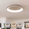 BRILAGI - LED dimmelhető mennyezeti lámpatest FALCON II LED/99W/230V 3000-6500K átm. 60 cm bézs + távirányító