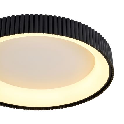 Brilagi - LED fényerőszabályozható mennyezeti lámpa FALCON MODERN LED/54W/230V 3000-6500K átm. 60 cm fekete + távirányító