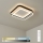 Brilagi - LED dimmelhető mennyezeti lámpatest FLARE LED/43W/230V 3000-6000K 39,5x45 cm fehér/fekete + távirányító