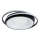Brilagi - LED dimmelhető mennyezeti lámpatest FLARE LED/84W/230V 3000-6000K 47x51 cm fekete + távirányító
