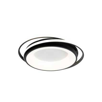 Brilagi - LED dimmelhető mennyezeti lámpatest FLARE LED/84W/230V 3000-6000K 47x51 cm fekete + távirányító