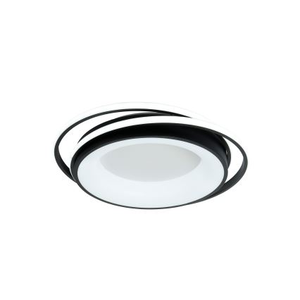 Brilagi - LED dimmelhető mennyezeti lámpatest FLARE LED/84W/230V 3000-6000K 47x51 cm fekete + távirányító