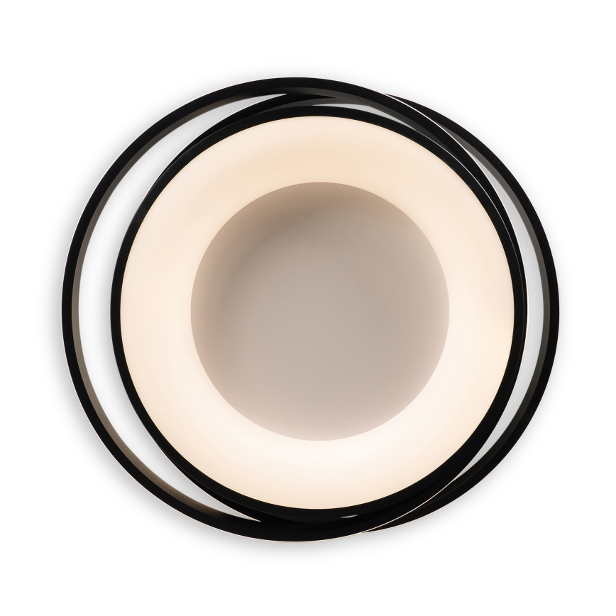 BRILAGI - LED dimmelhető mennyezeti lámpatest FLARE LED/84W/230V 3000-6000K 47x51 cm fekete + távirányító