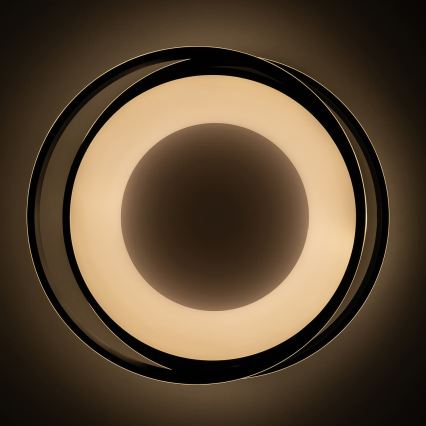 BRILAGI - LED dimmelhető mennyezeti lámpatest FLARE LED/84W/230V 3000-6000K 47x51 cm fekete + távirányító